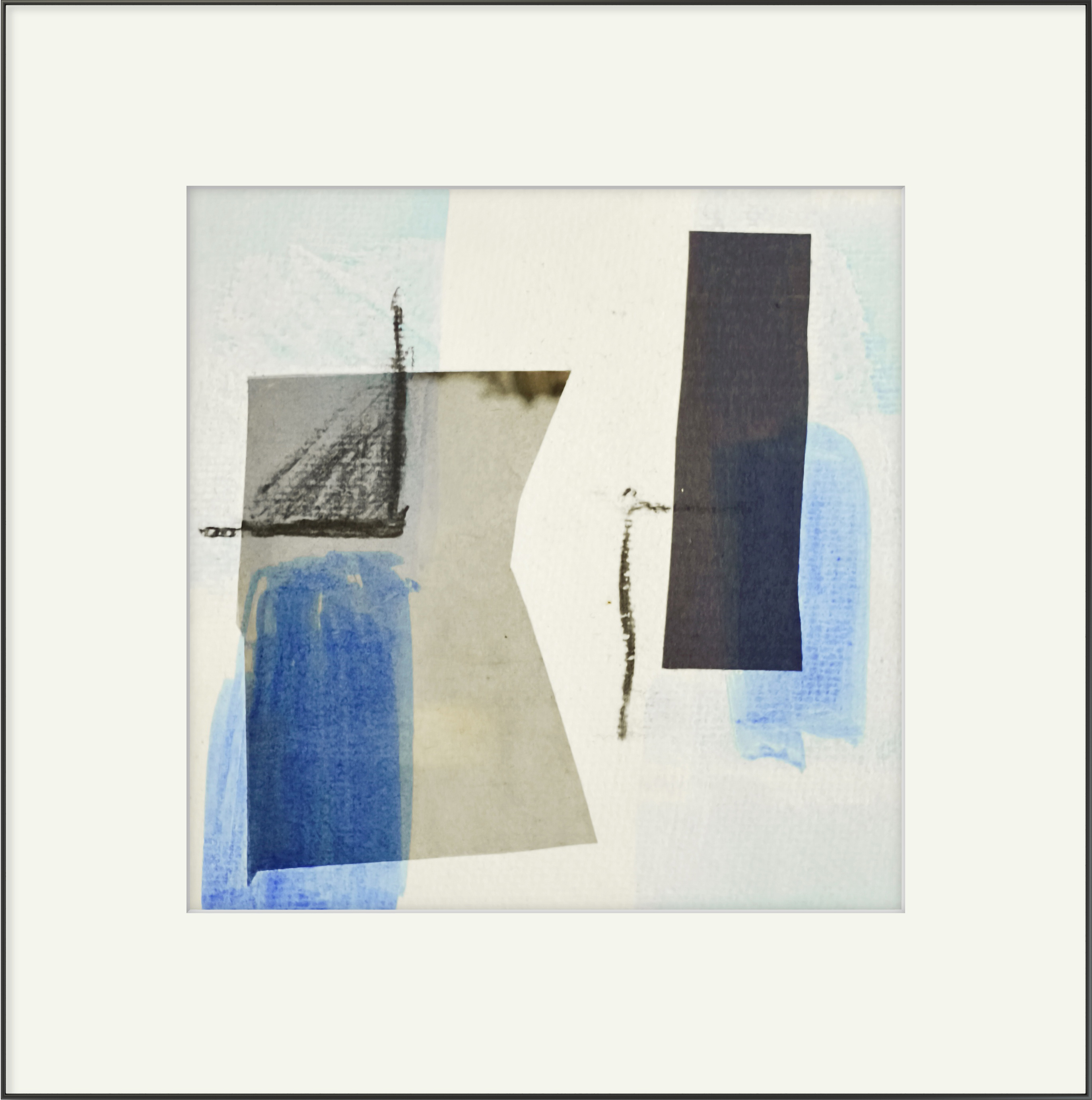 Komposition mit Blau 1