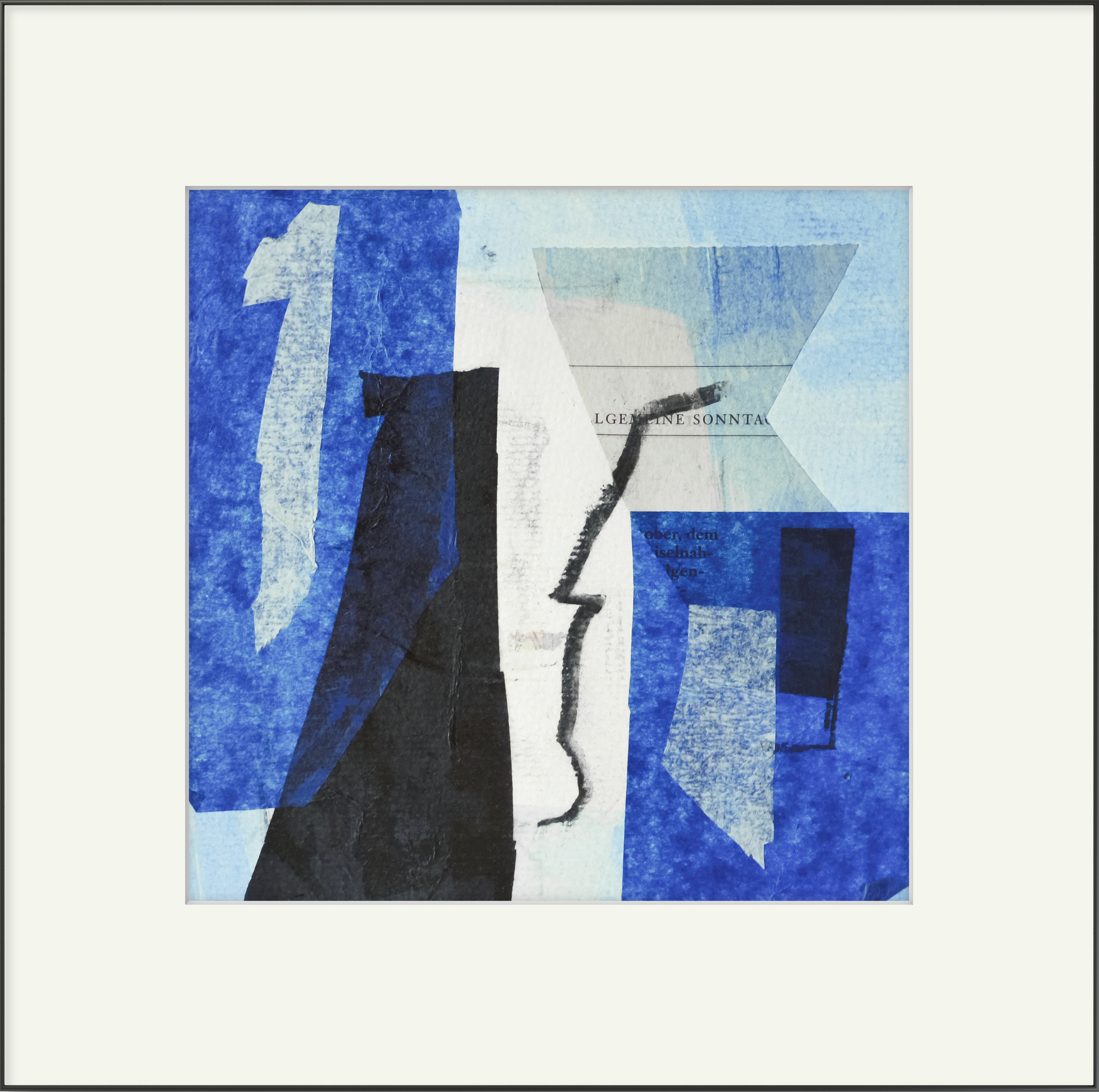 Komposition mit Blau 4