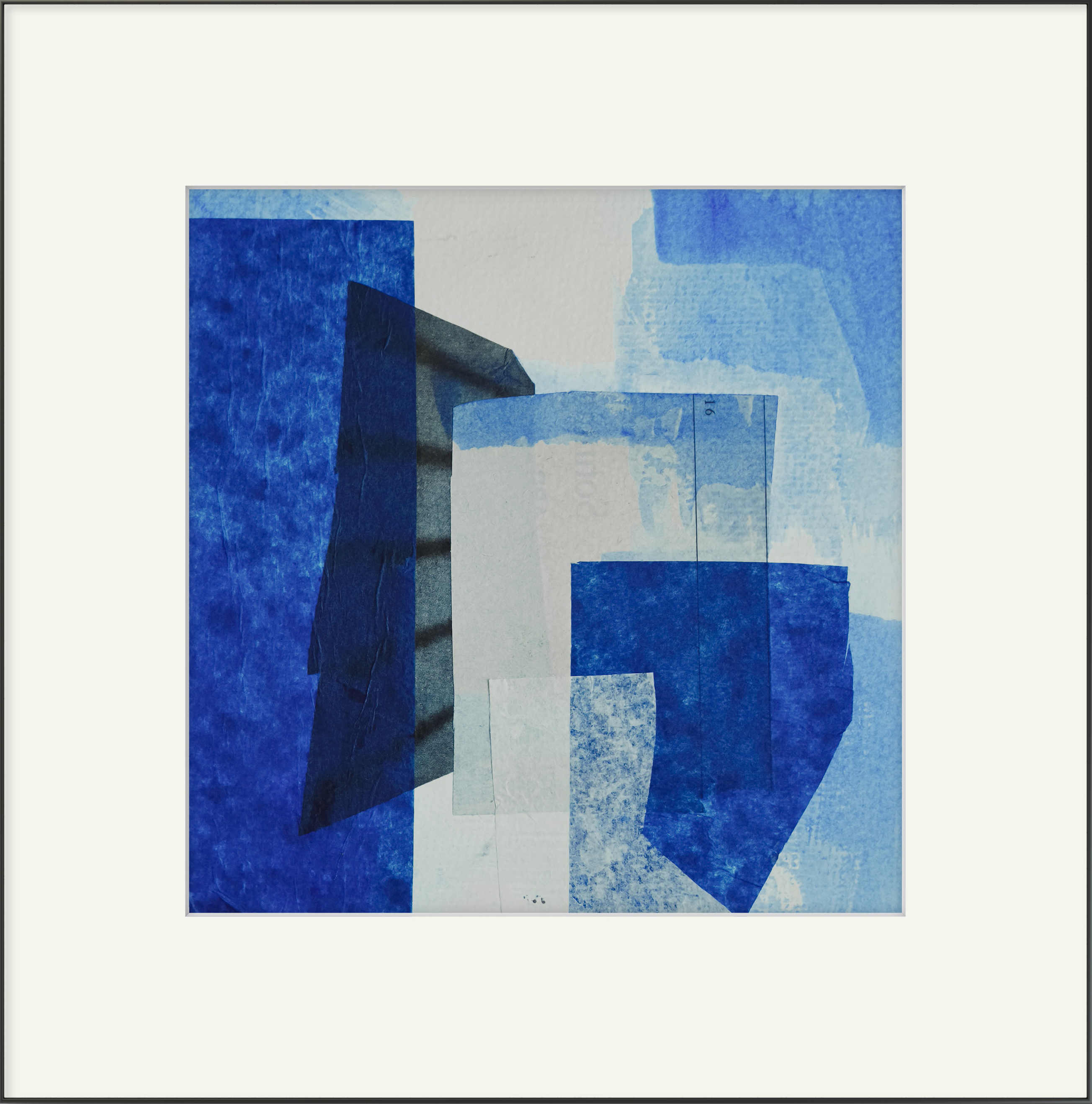 Komposition mit Blau 5