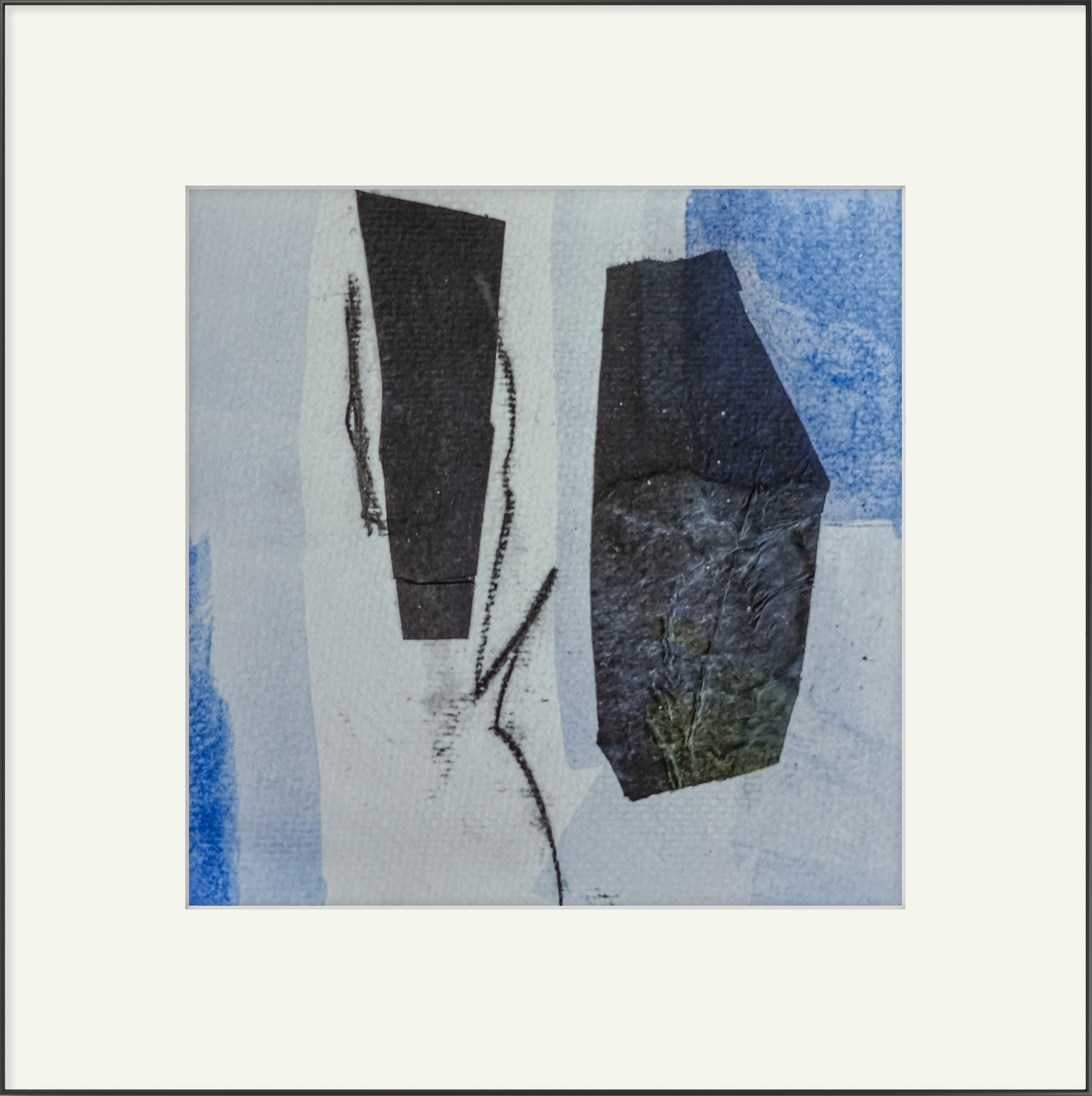 Komposition mit Blau 6